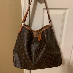 Handbag medium hobo used leather